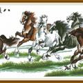 Eight Horses gallop ()