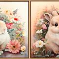 Flower rabbit ()